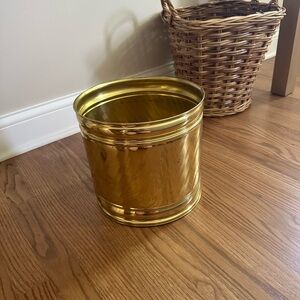 Elegant Brass Planter